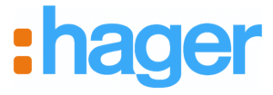 Logo Hager, partenaire de Sodex Pretazzini à Antibes